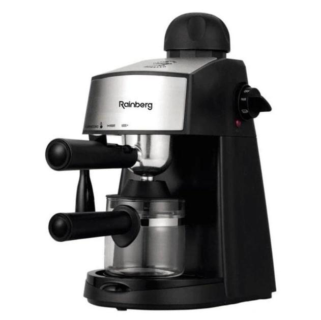 Кавоварка ріжкова Rainberg RB-8111 2200 Вт (ML-05172) Кавоварка ріжкова Rainberg RB-8111 2200 Вт (ML-05172)
