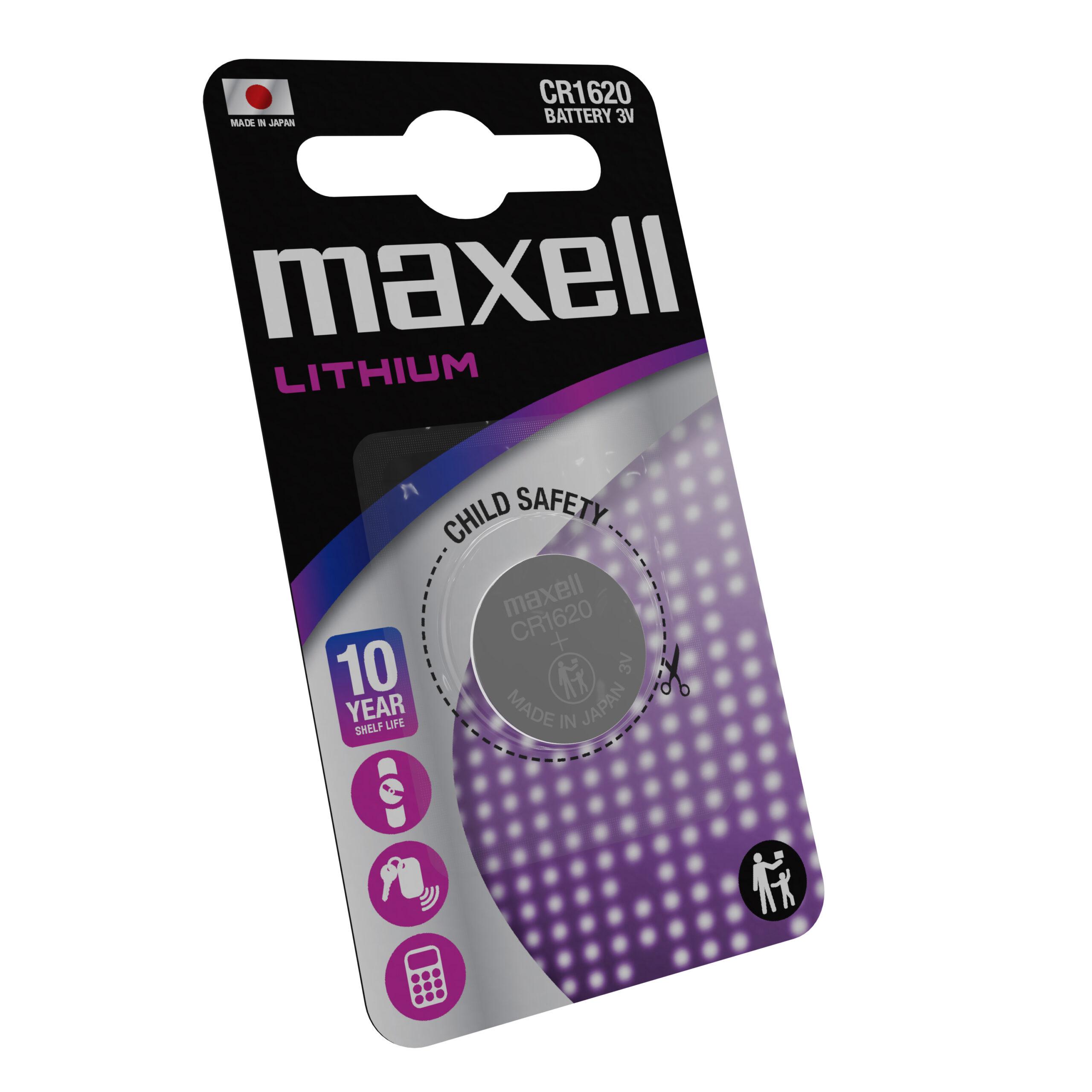 Батарейка литиевая Maxell Lithium Battery CR1620 3V (29676069) - фото 3 Батарейка литиевая Maxell Lithium Battery CR1620 3V (29676069) - фото 3