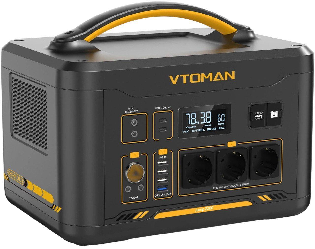 Зарядна станція Vtoman Jump 2200 2200 W 1548Wh