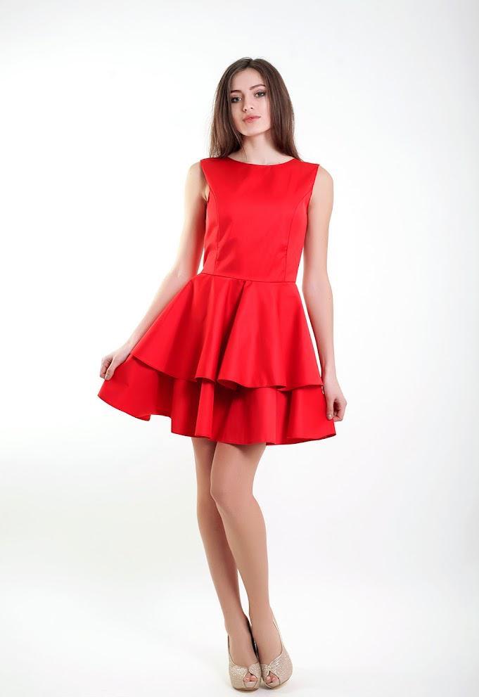 Сукня жіноча Podium Evis 21097-RED XL Червоний