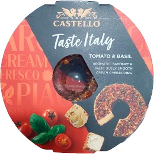 Крем-сир Castello Taste Italy Tomato&Basil 125 г (2520855406)