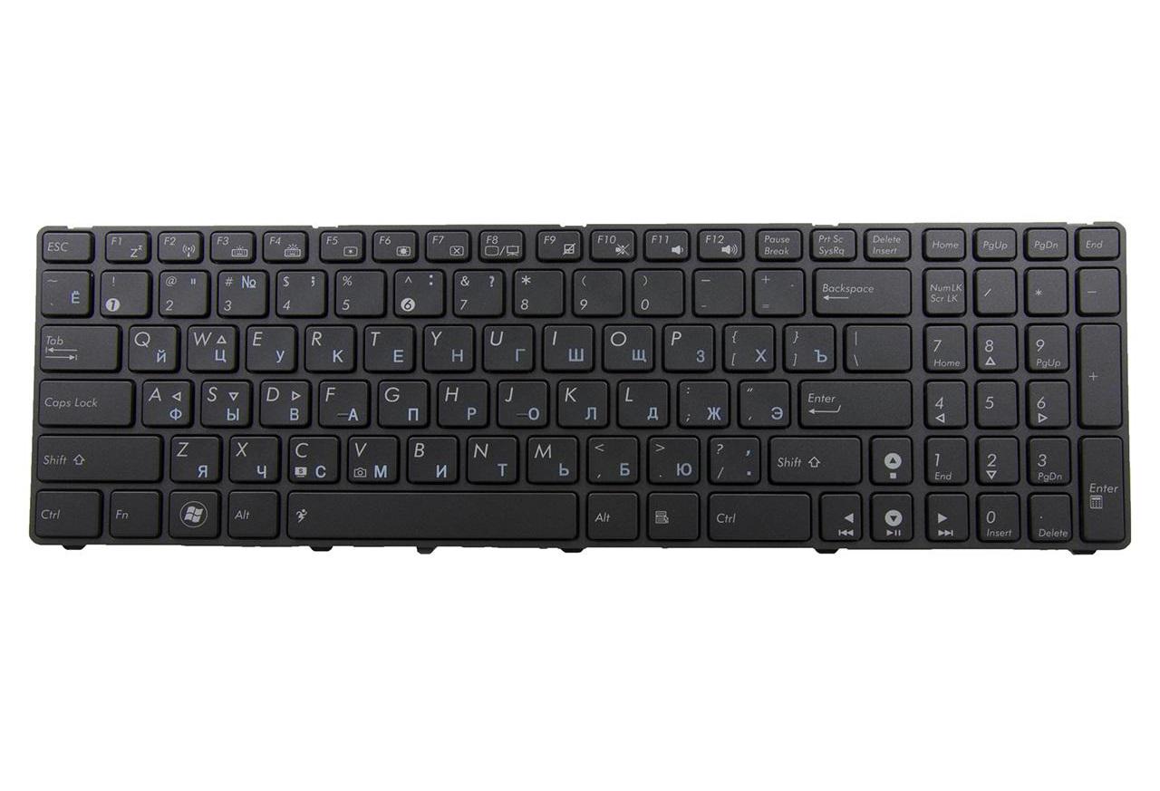 Клавиатура для ноутбука Asus UL50 UL50Ag с подсветкой клавиш матовая (04GNV32KRU00)