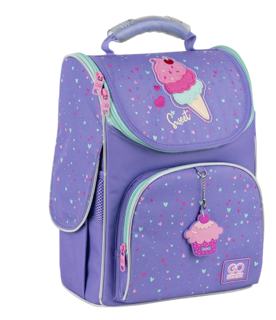 Школьный рюкзак каркасный GoPack Education Summer Ice Cream GO25-5001S-2 (4063276190376)
