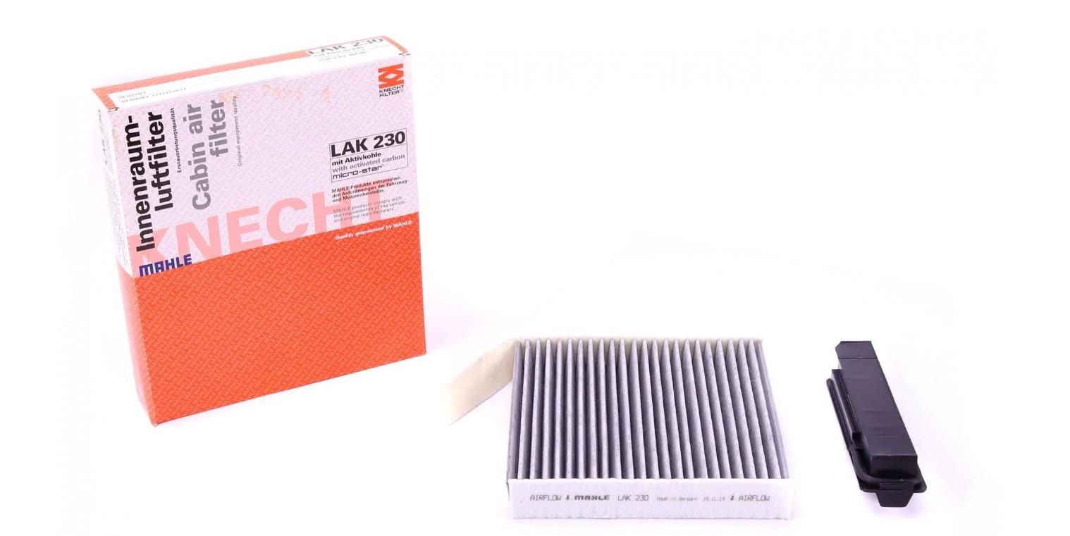 Фильтр салона KNECHT для Renault Clio/Dacia Logan 04- угольный (LAK 230)