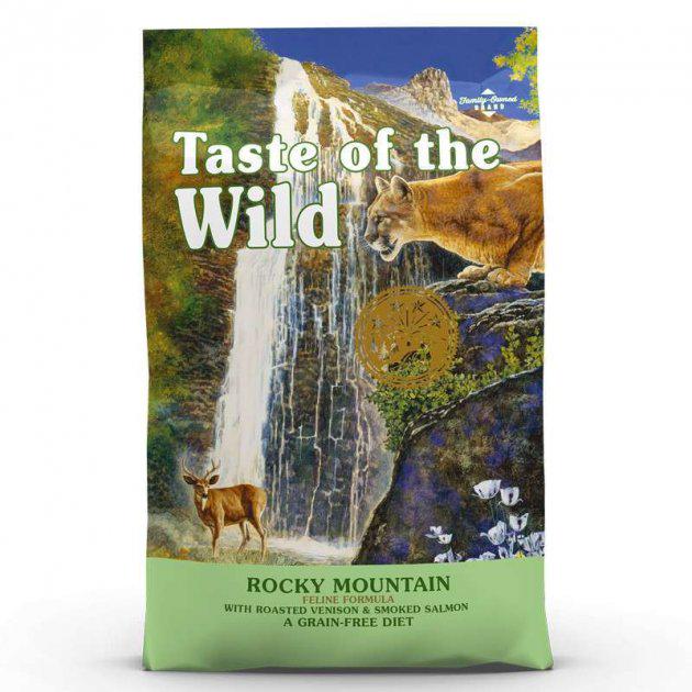 Корм сухий для котів Taste of the Wild Cat Rocky Mountain Feline Formula Roedeer & Salmon 2 кг (24149536) Корм сухий для котів Taste of the Wild Cat Rocky Mountain Feline Formula Roedeer & Salmon 2 кг (24149536)