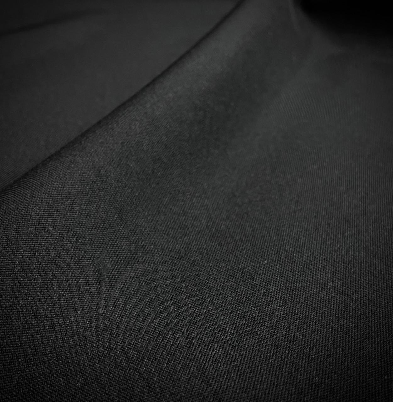 Ткань габардин Черный (24478916) - фото 2 Ткань габардин Черный (24478916) - фото 2