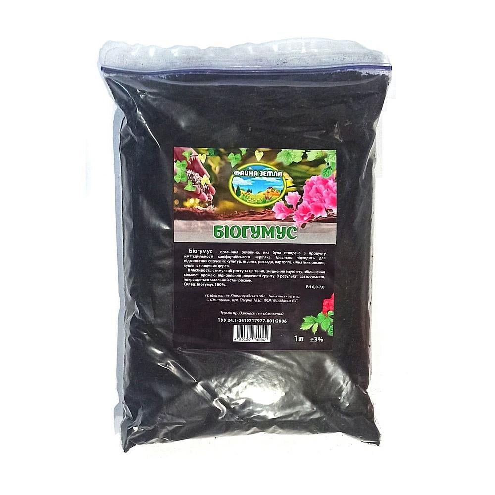 Удобрение Файна земля Биогумус 1 л (4820259740092)