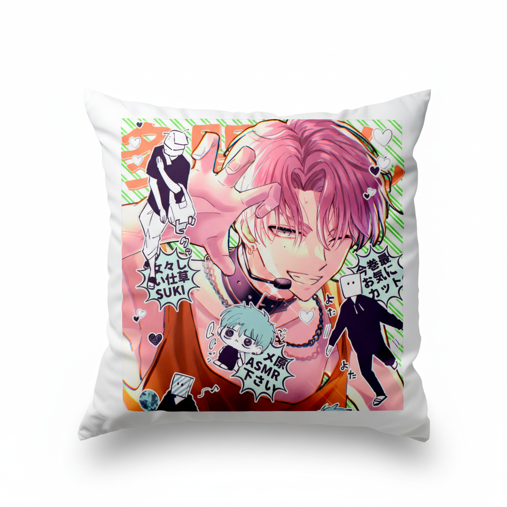 Декоративна подушка Tamon Fukuhara Tamon-kun Ima Docchi 35x35 см (75185)