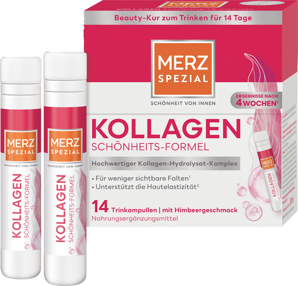 Пищевая добавка в ампулах Merz Spezial Kollagen Schönheits‑Formel 14 шт. 25 мл (27575517)
