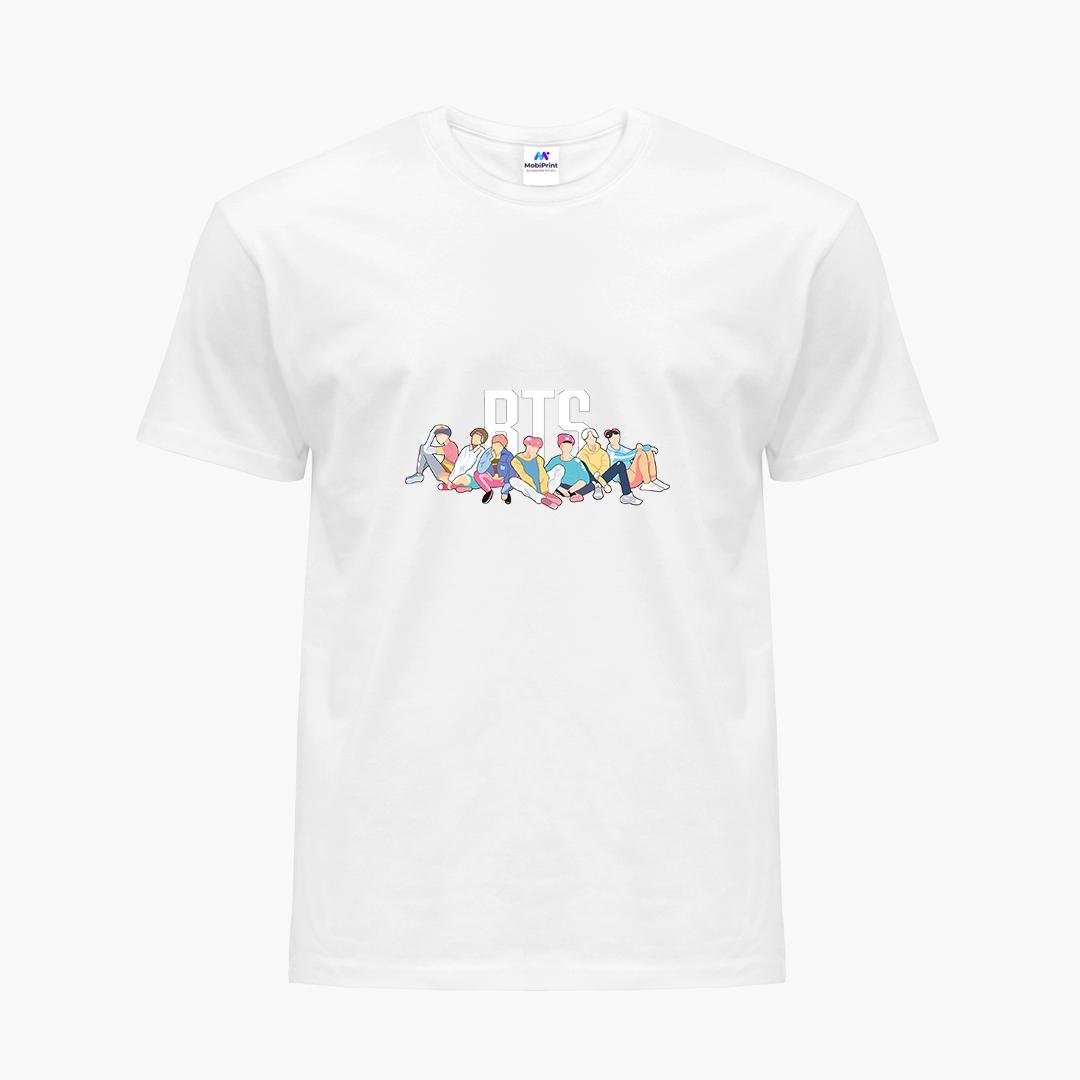 Футболка дитяча BTS Білий (9224-1061-7)