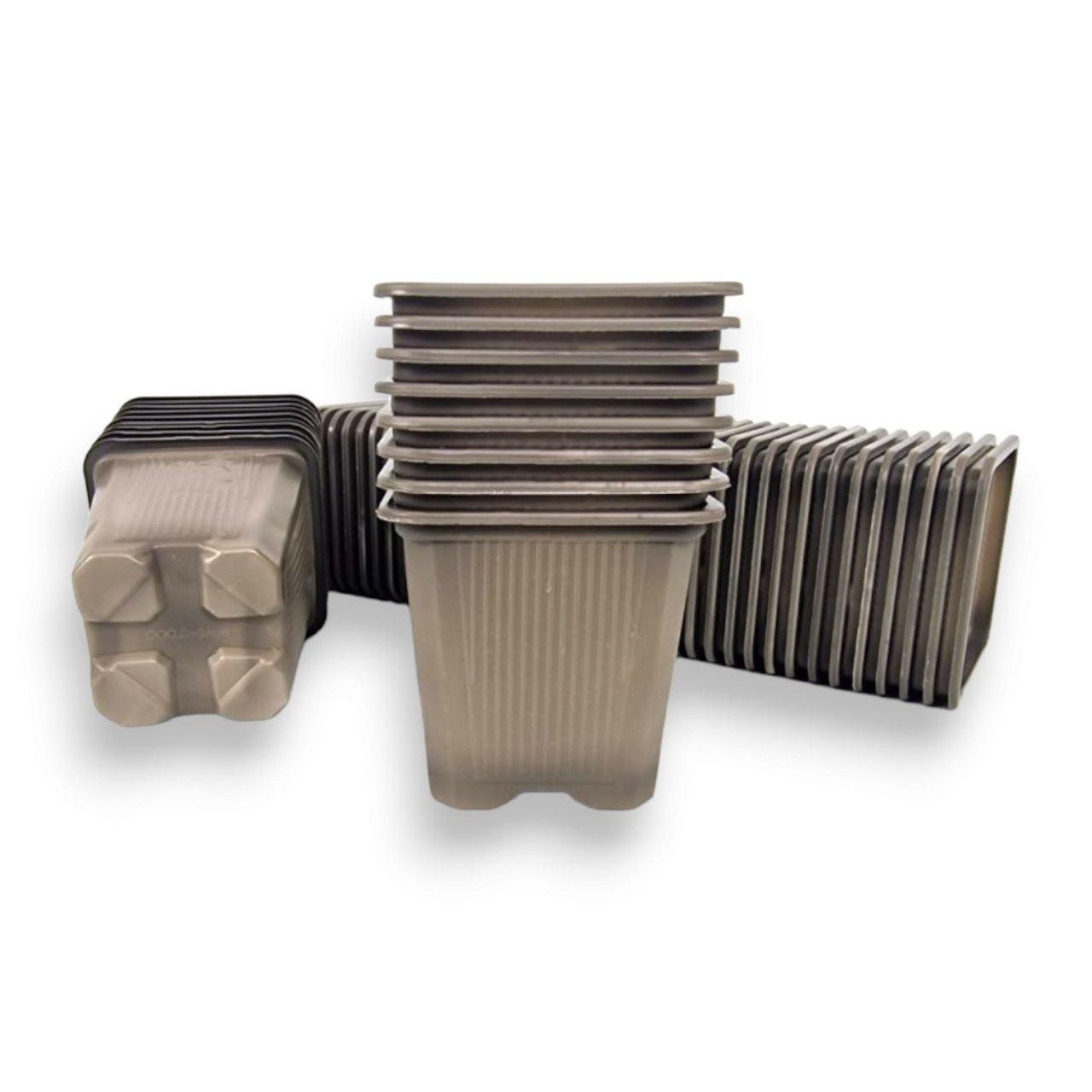 Стакан для розсади квадратний 180 мл 100 шт. (ММ7428)