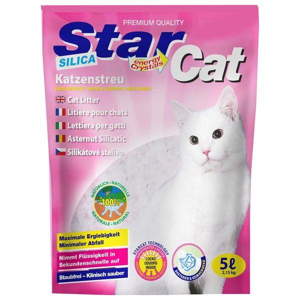 Силикагелевый наполнитель Star Cat 5 л для кошачьего туалета (3055)