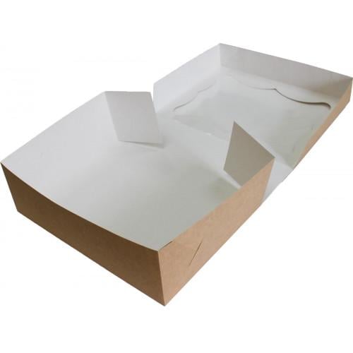 Коробка 330x255x110 мм крафт подарункова (581)