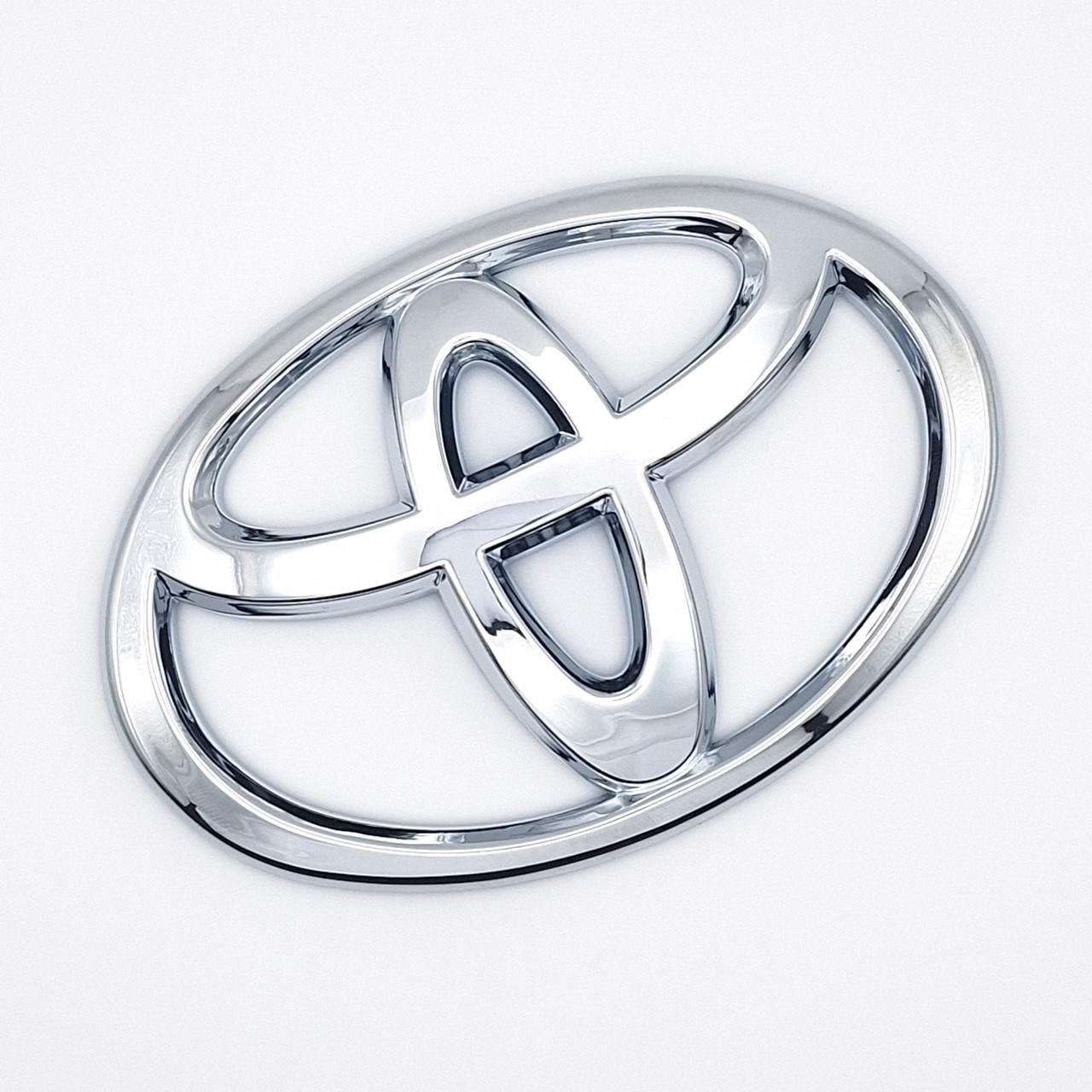 Емблема Toyota 100х69 мм Хром (1947766853)