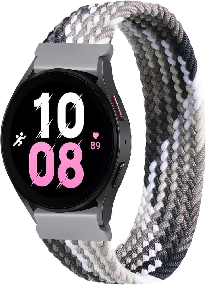 Ремешок Solo Loop Multi для Galaxy Watch 5 44 мм 145 мм Black/Silver (29631-03)