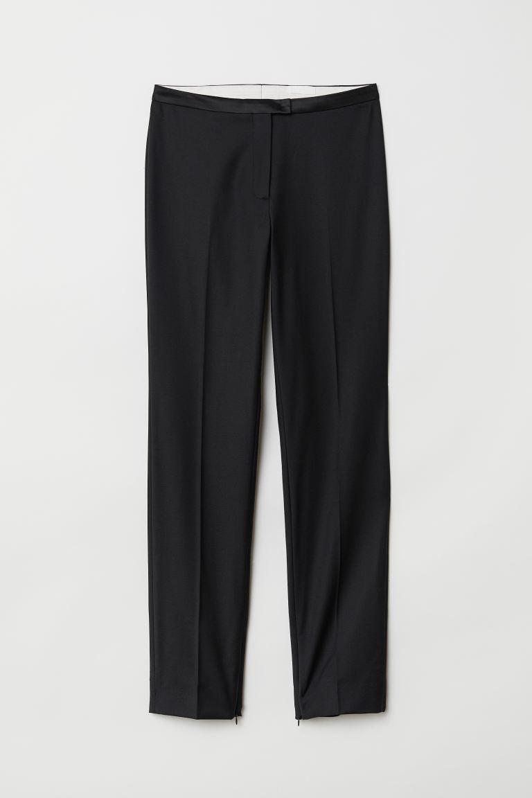 Брюки шерстяные р. 36 Черный (684675dlog)