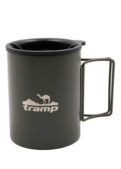 Термокружка Tramp со складными ручками и поилкой 500 мл (UTRC-142 olive)