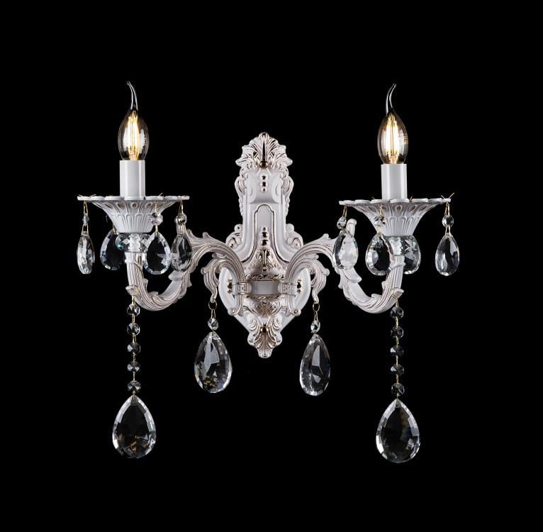 Бра свеча Ray B77571HQ/2W FGD+WT (IR005334)