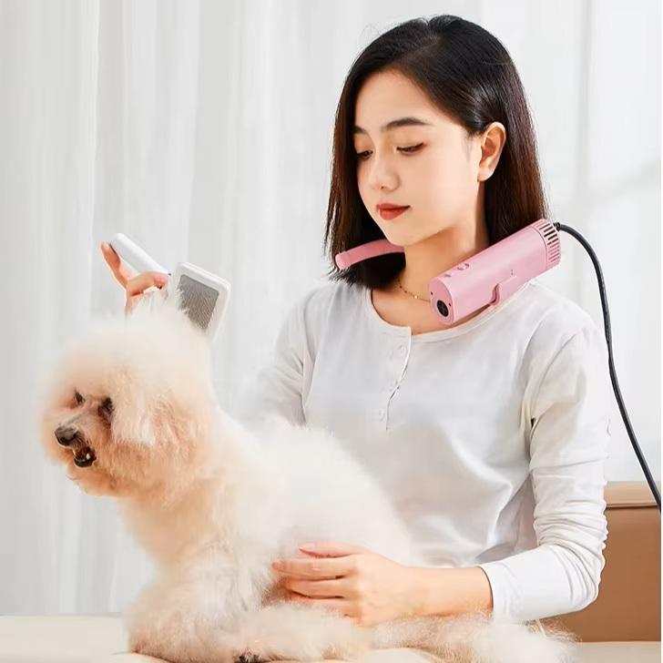 Фен для тварин Liushigi LSQ-A3 Pink (28412175) - фото 3 Фен для тварин Liushigi LSQ-A3 Pink (28412175) - фото 3