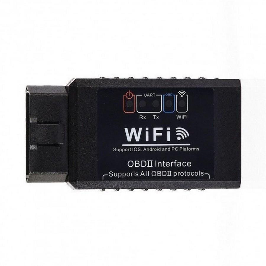 Автосканер ELM327 OBD WiFi/iOS/Android Чорний (1774967453) - фото 7