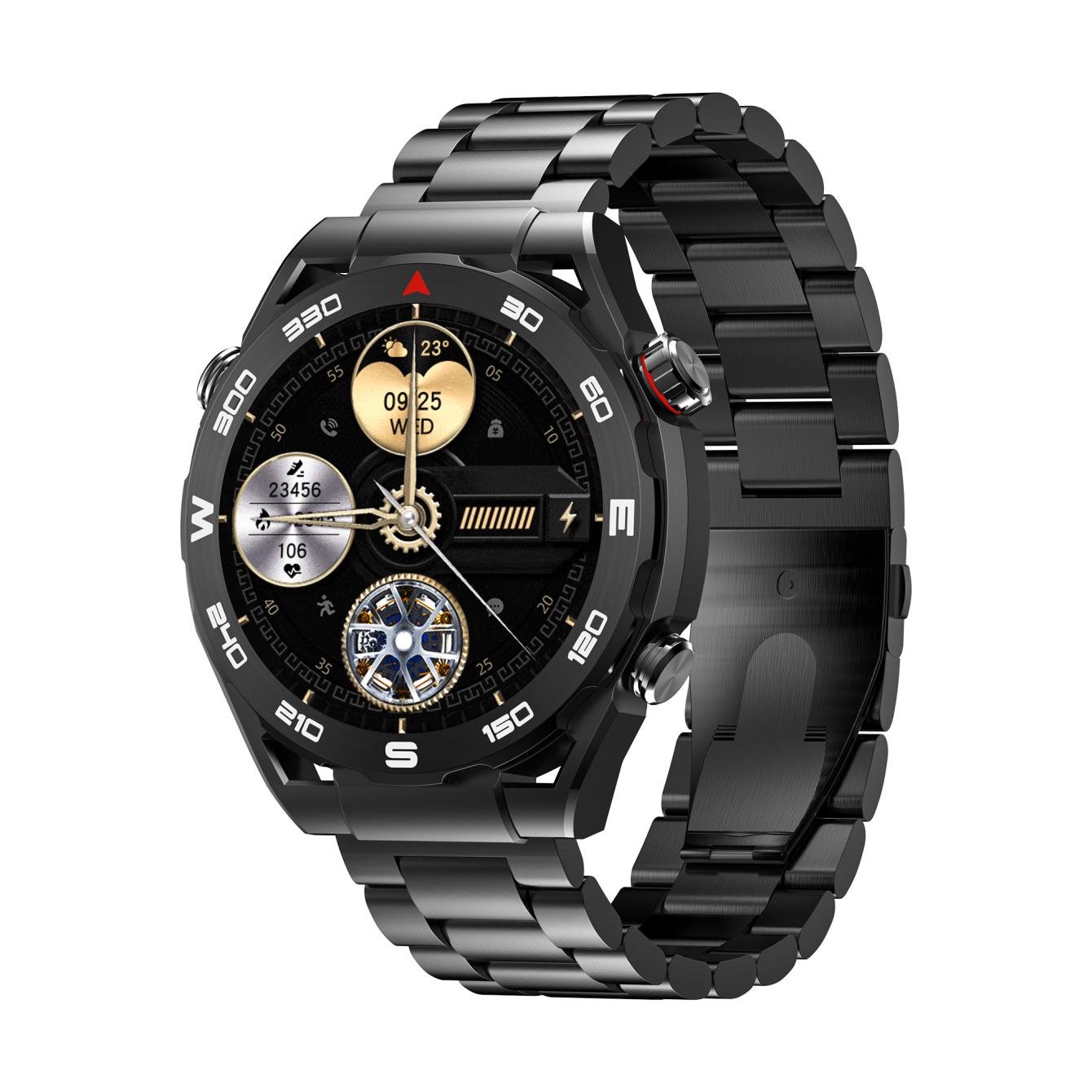 Смарт-часы Havit HV-M9030 Ultra IP68 Bluetooth Call Black (28437)