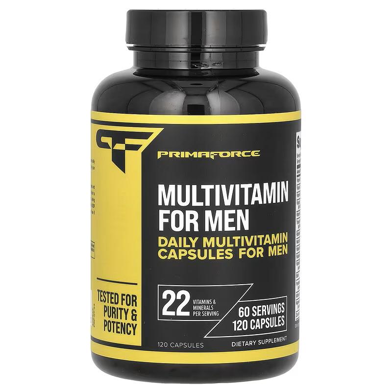 Мультивитамины для мужчин Primaforce Multivitamin For Men 120 капс.