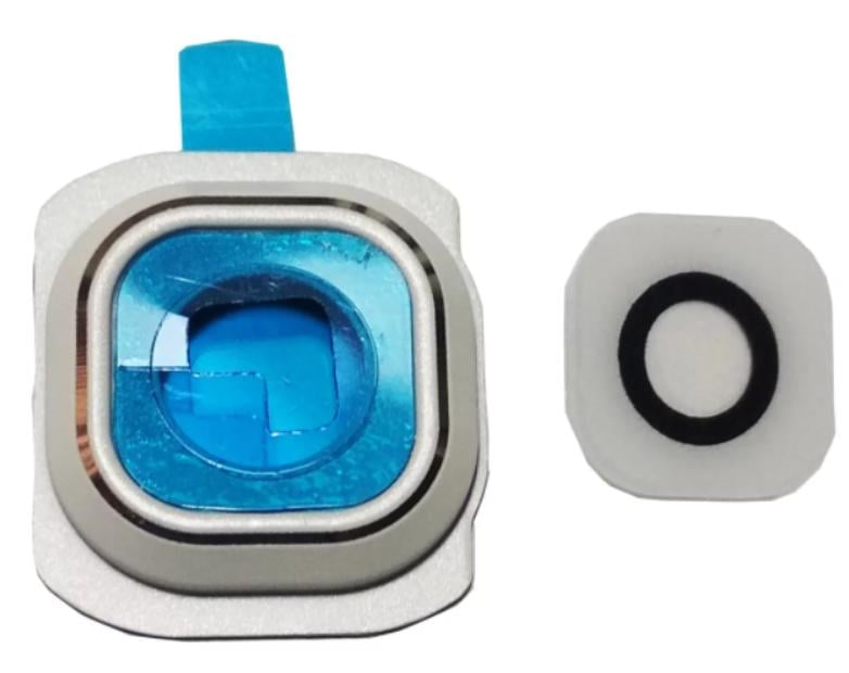 Стекло на камеру для телефона Samsung G920 Galaxy S6 with frame Белый (10289076)