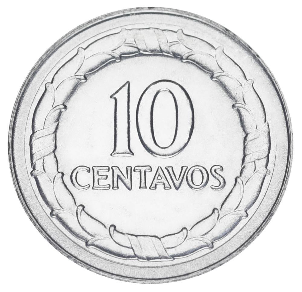 Коллекционная монета Колумбия 10 центов 1967 UNC (М19348)