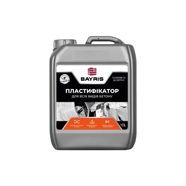 Пластификатор Bayris для всех видов бетона 10 л (27809474)