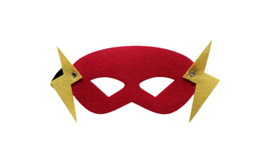 Маска детская Молния One size Красно-желтый (51017)