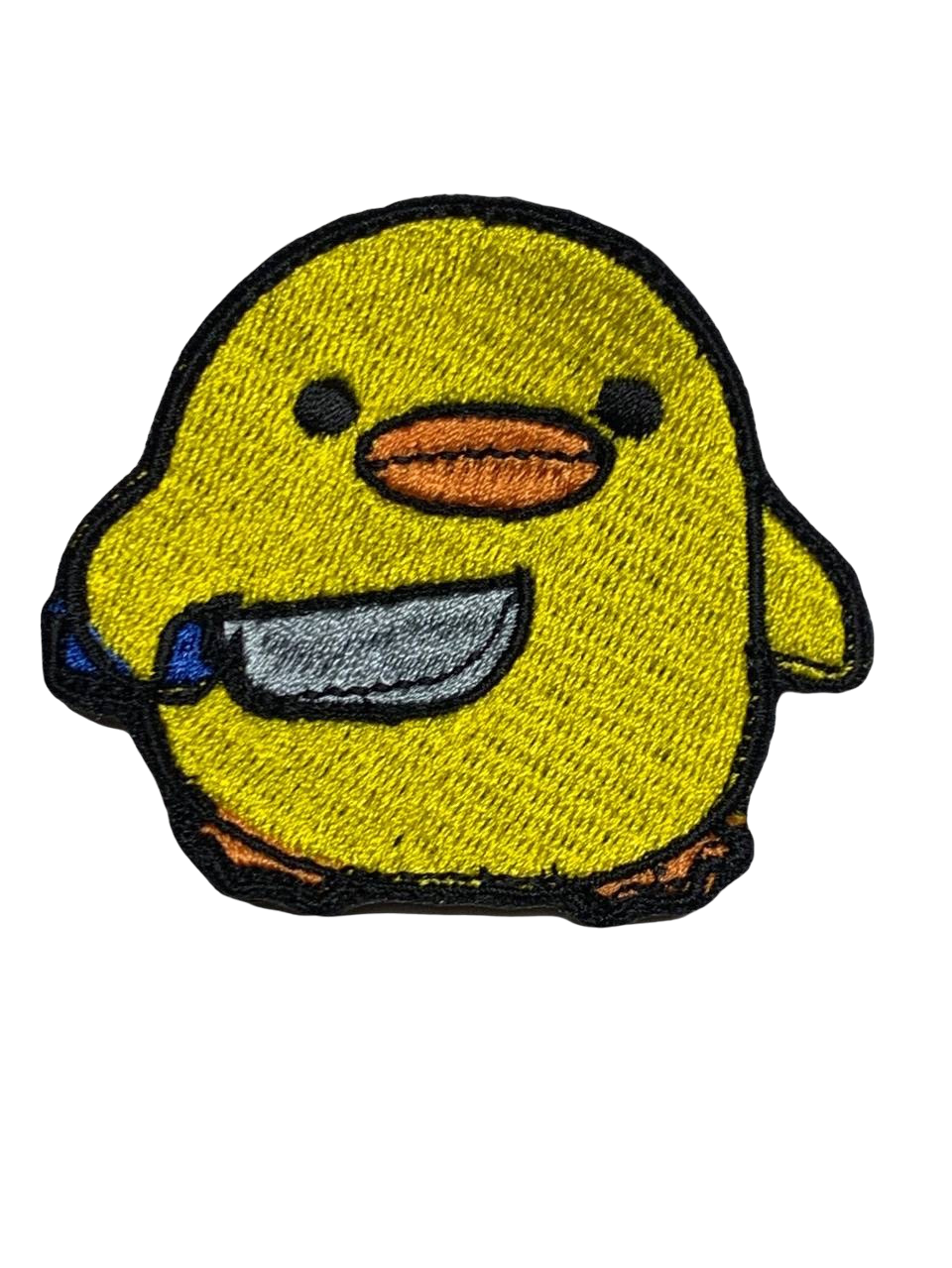 Шеврон Утка с ножом на липучке (2044)