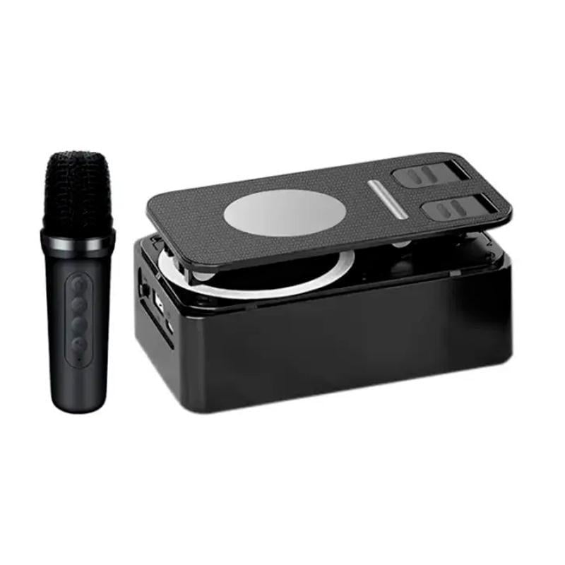 Подставка для телефона Bluetooth K18 TTEW-M2 с беспроводной зарядкой/колонкой/микрофоном (17726862)