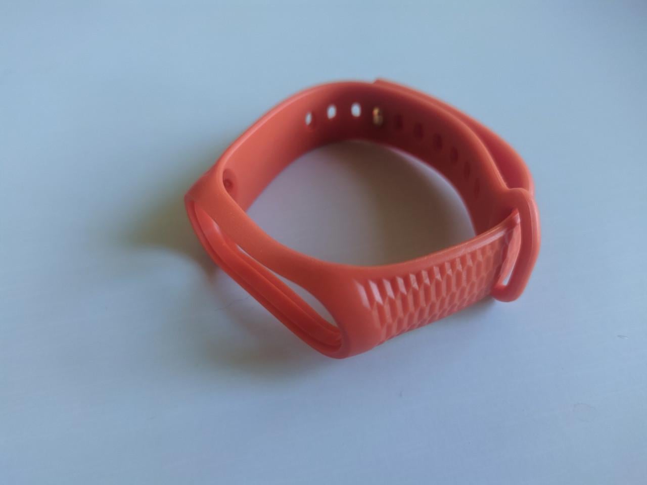Ремешок для смарт-часов Xiaomi Mi Band 4/3 MiJobs Aurora силиконовый Оранжевый (1990P)