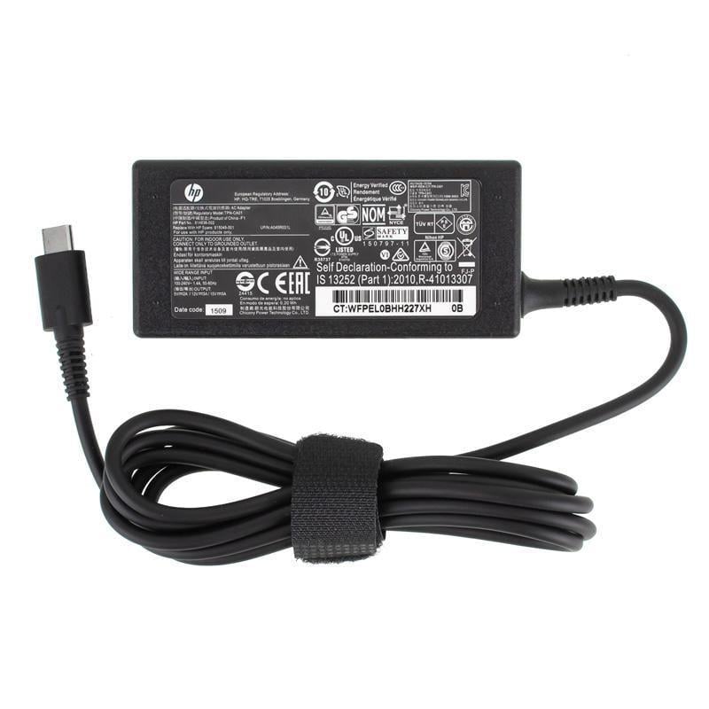 Блок питания для ноутбука HP Chromebook X360 14-DA 15V 3A 45W USB TYPE-C (213394) Блок питания для ноутбука HP Chromebook X360 14-DA 15V 3A 45W USB TYPE-C (213394)
