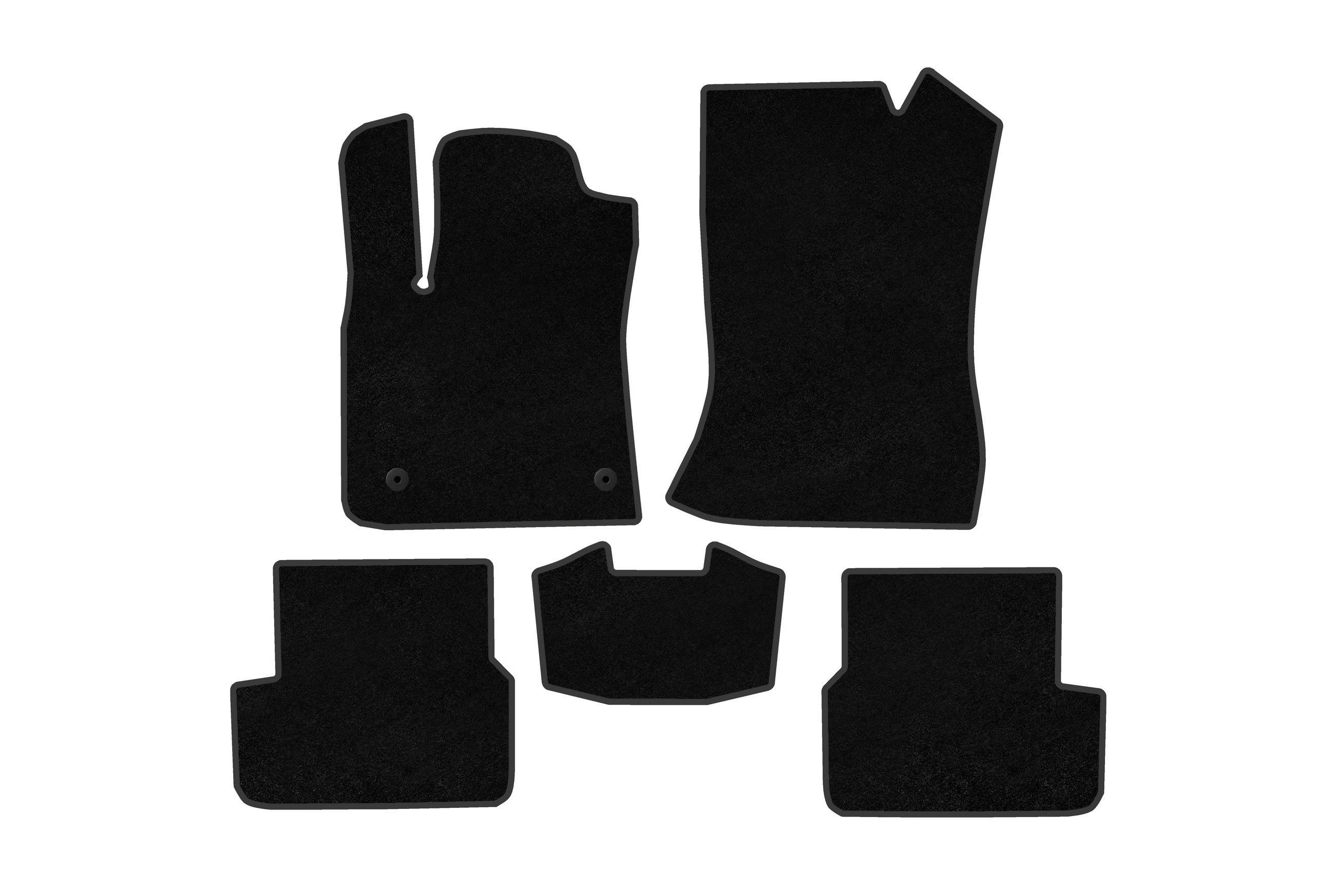 Коврики автомобильные текстильные Digital Designs Classic для Dacia Sandero 2021- рр. Черный (184769)