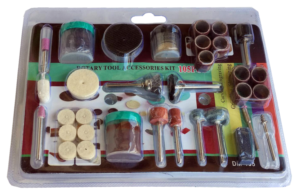 Гравірувальний набір аксесуарів для гравера 105 од. (53730)