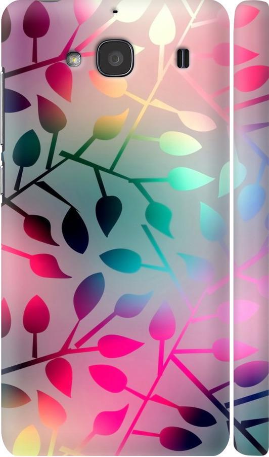 Чехол на Xiaomi Redmi 2 Листья (2235m-98-42517)