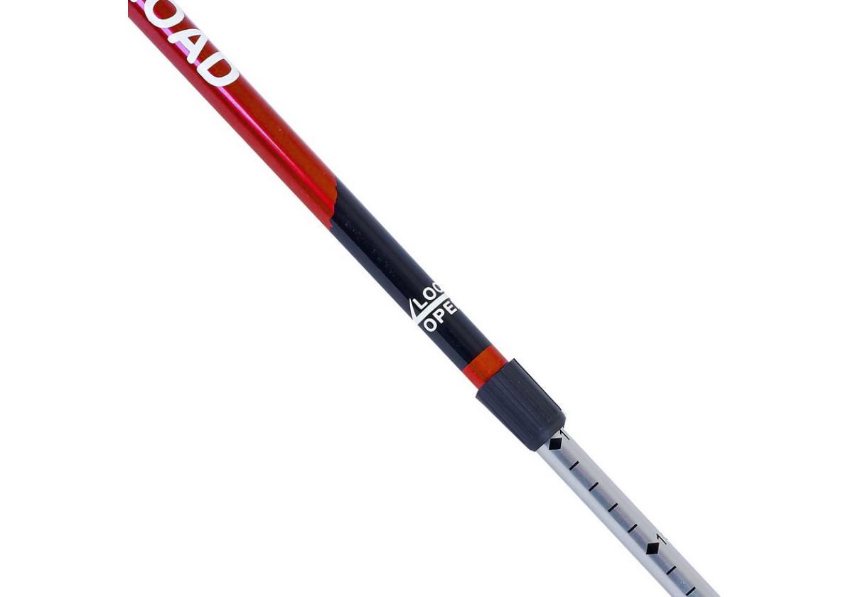 Палка для скандинавской ходьбы EasyFit SKY ROAD Красный (EF-2471-R) - фото 3 Палка для скандинавской ходьбы EasyFit SKY ROAD Красный (EF-2471-R) - фото 3