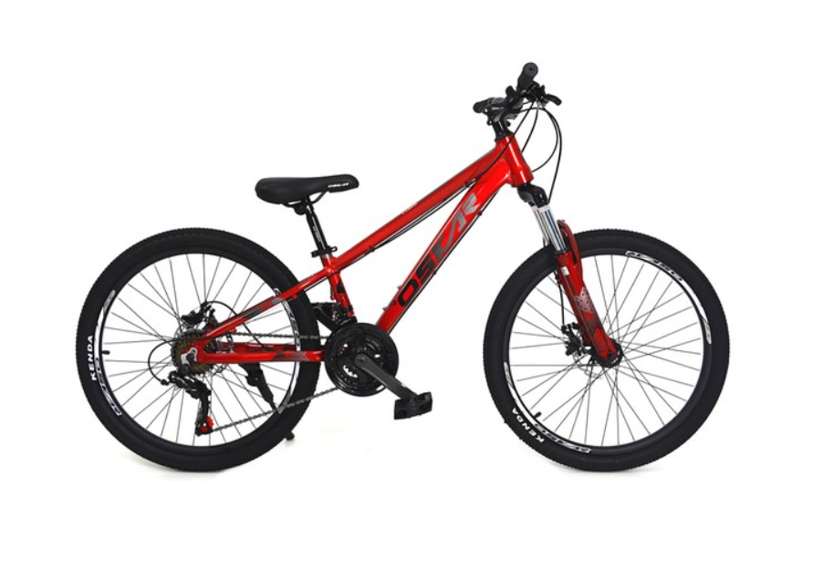 Велосипед OSKAR CYBER 24"/11" алюминий Красный (50000323)