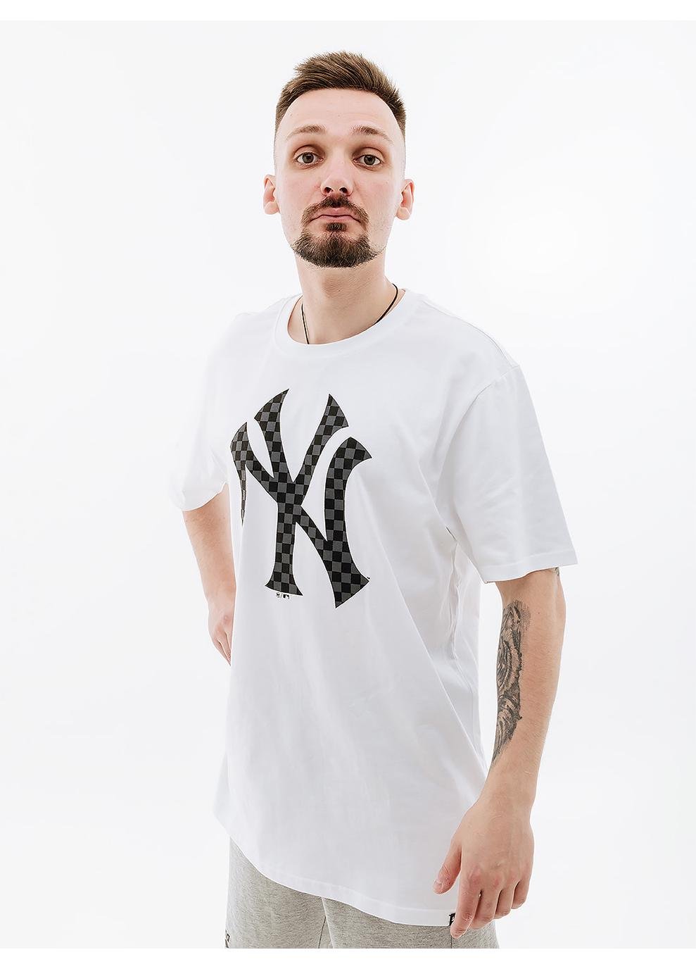 Футболка мужская 47 Brand NEW YORK YANKEES BASE RUNNER XL Белый (7d570564FN-FS XL)