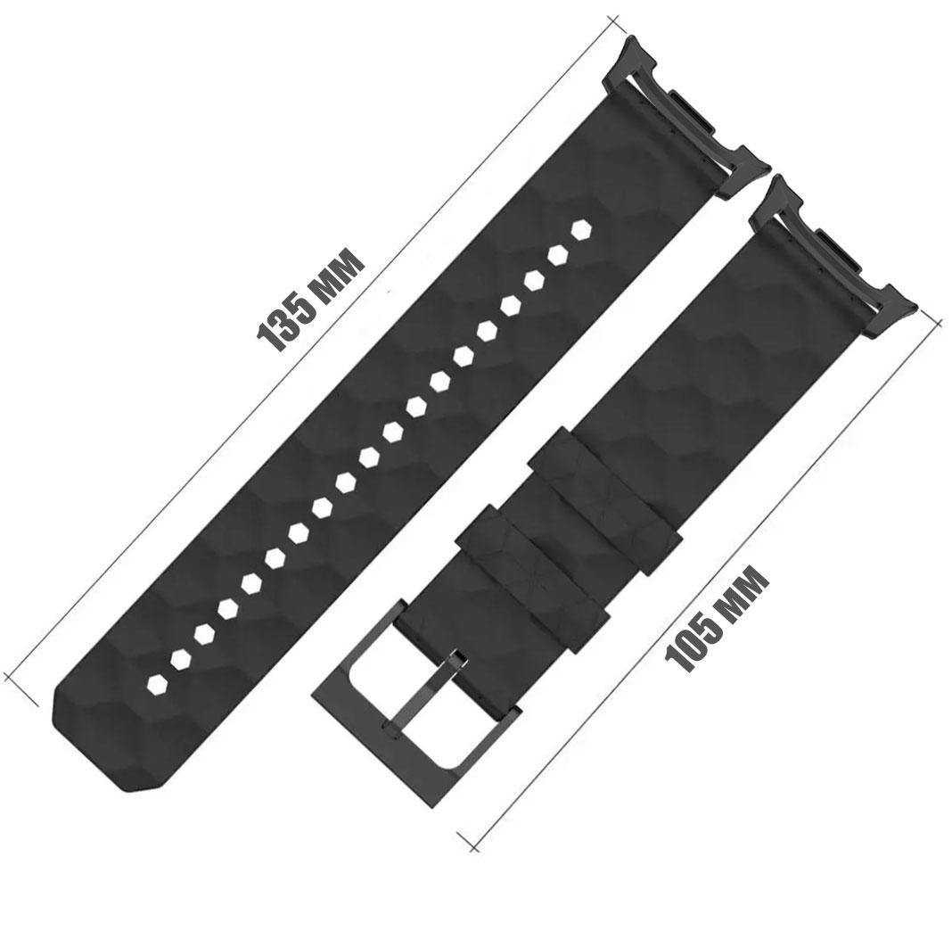 Ремешок для часов Primolux Dimond Samsung Galaxy Watch 8 46 мм/44 мм/40 мм Black (2770731414) - фото 5 Ремешок для часов Primolux Dimond Samsung Galaxy Watch 8 46 мм/44 мм/40 мм Black (2770731414) - фото 5