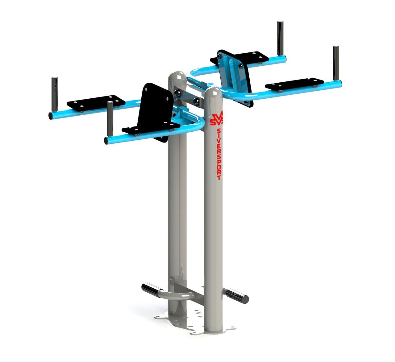 Тренажер уличный SiverSport Упор для пресса (14880236)