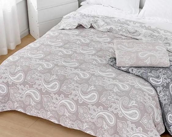 Плед муслиновый тонкий 150x200 см Мокко (П4К-M-muslin010)