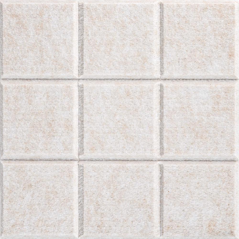 Панель звукоізоляційна Sticker Wall 30х30х0,9 см Молочний меланж (SW-00002701)