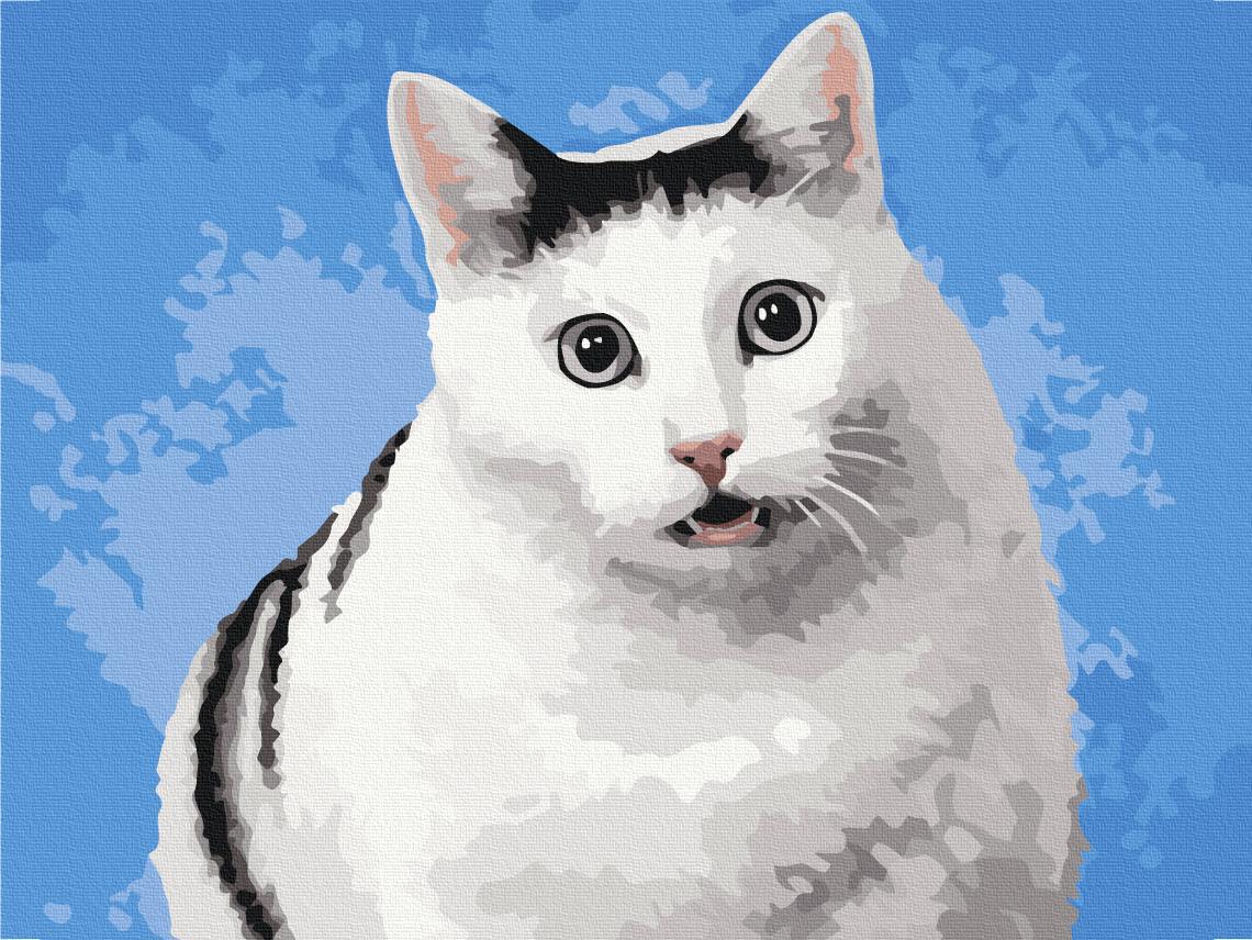 Картина по номерам Brushme Кот 30x40 см (RBS1054)