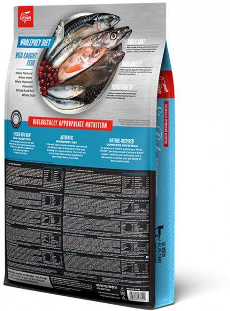 Корм сухой для кошек и котят Orijen Six Fish Cat 5,4 кг (24148609) - фото 3 Корм сухой для кошек и котят Orijen Six Fish Cat 5,4 кг (24148609) - фото 3