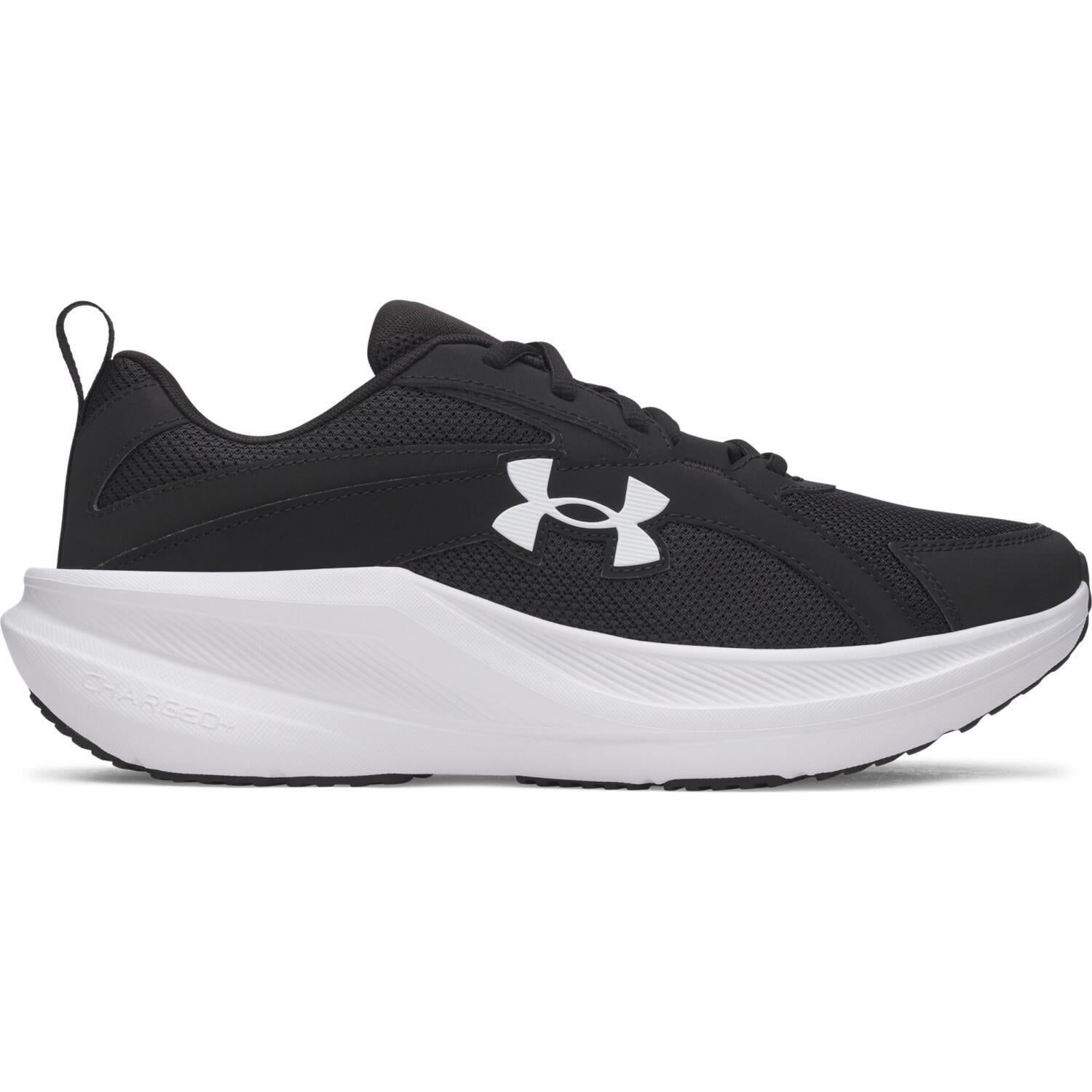 Кроссовки беговые Under Armour CHARGED+ ASSERT 11 р. EU-46 Черно-белый (6006723-001)