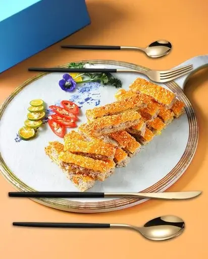 Набір столових приладів із нержавіючої сталі на 6 персон 24 шт. - фото 3