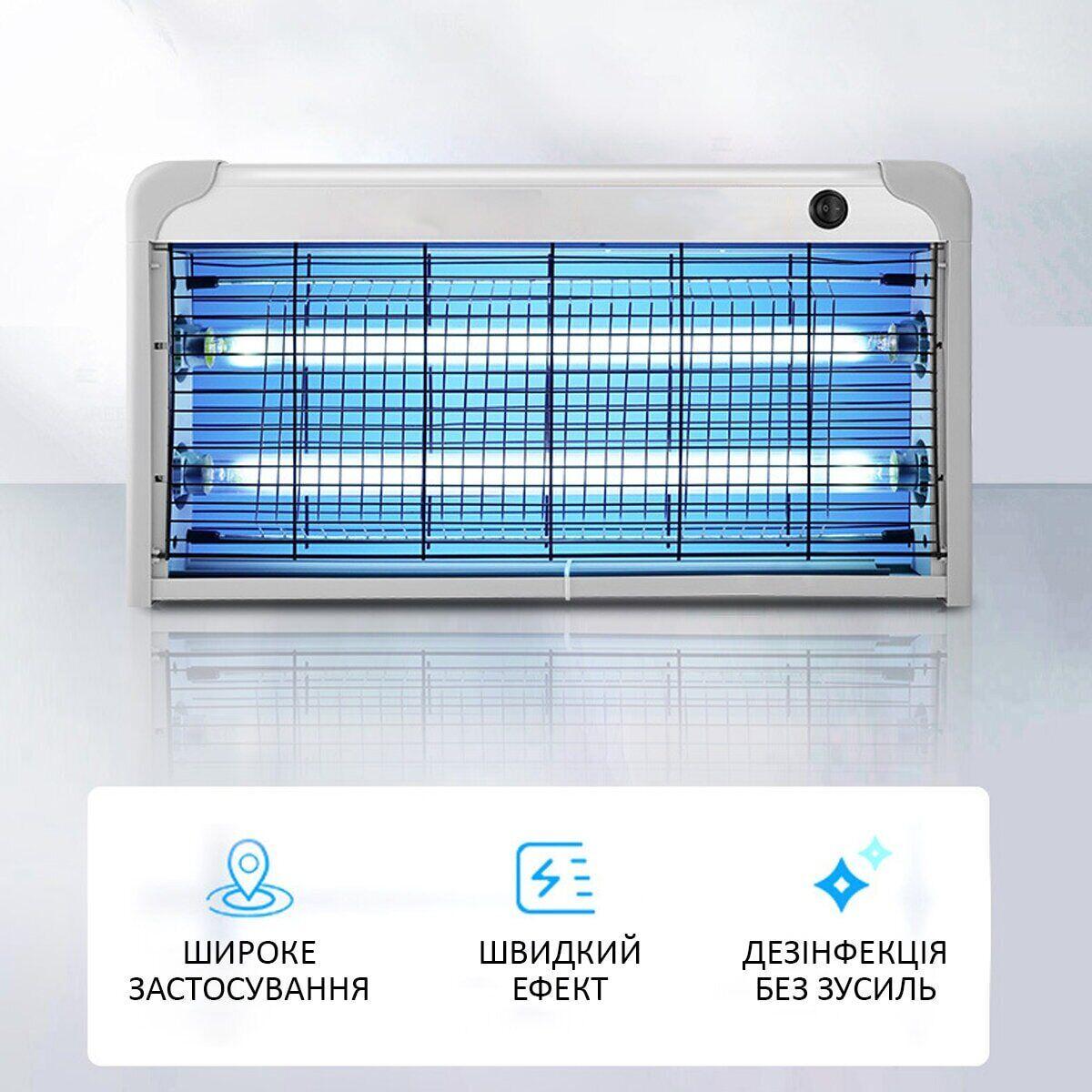 Кварцевая ультрафиолетовая лампа светильник Q-101 30W - фото 3