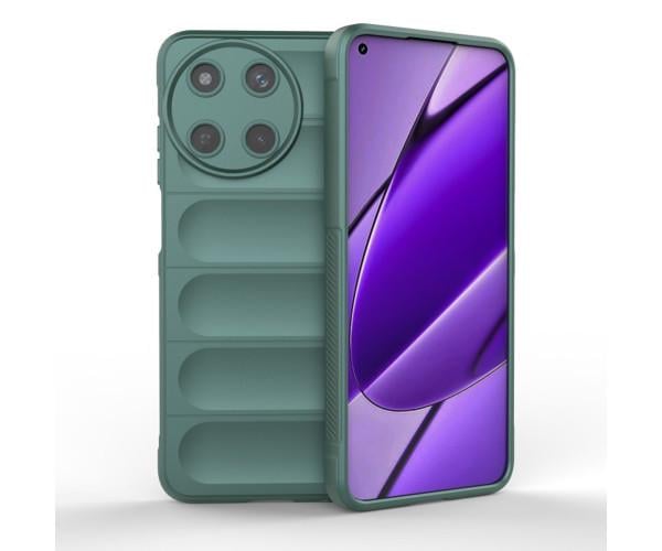 Чехол - накладка Ricco Phantom Shield для Realme 11 4G с защитой при падении Зелёный